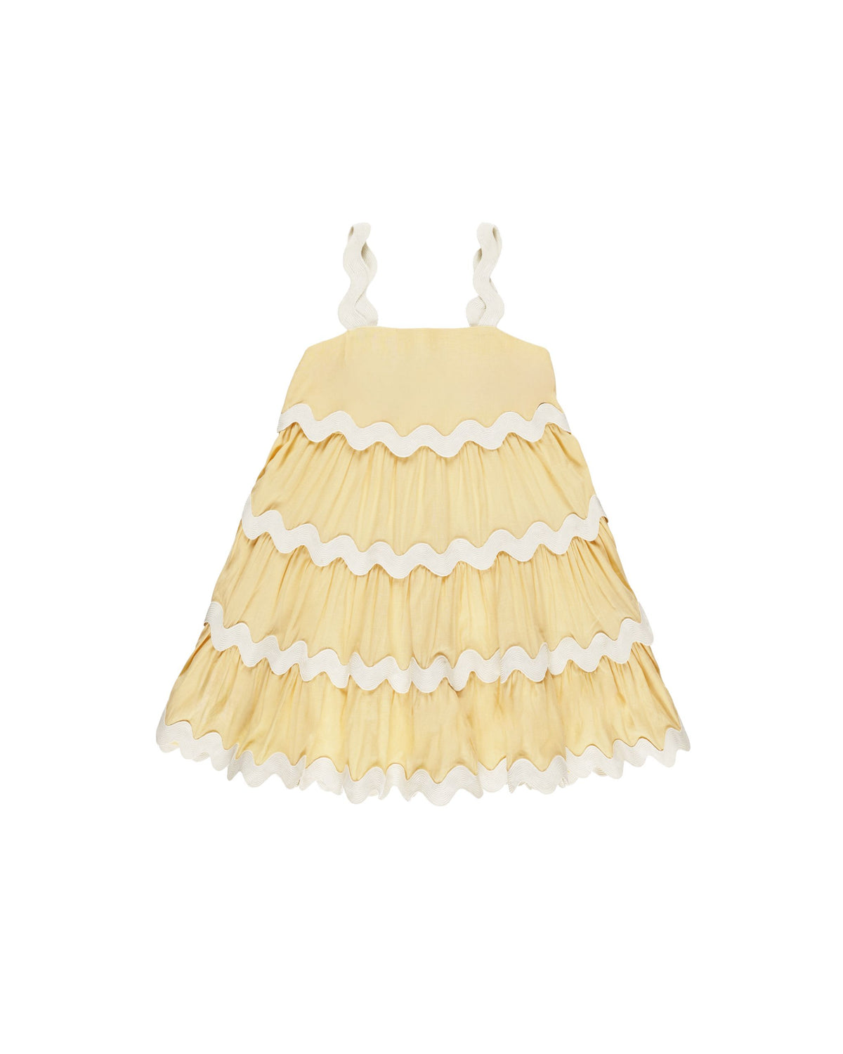 Yellow Ric Rac Dress