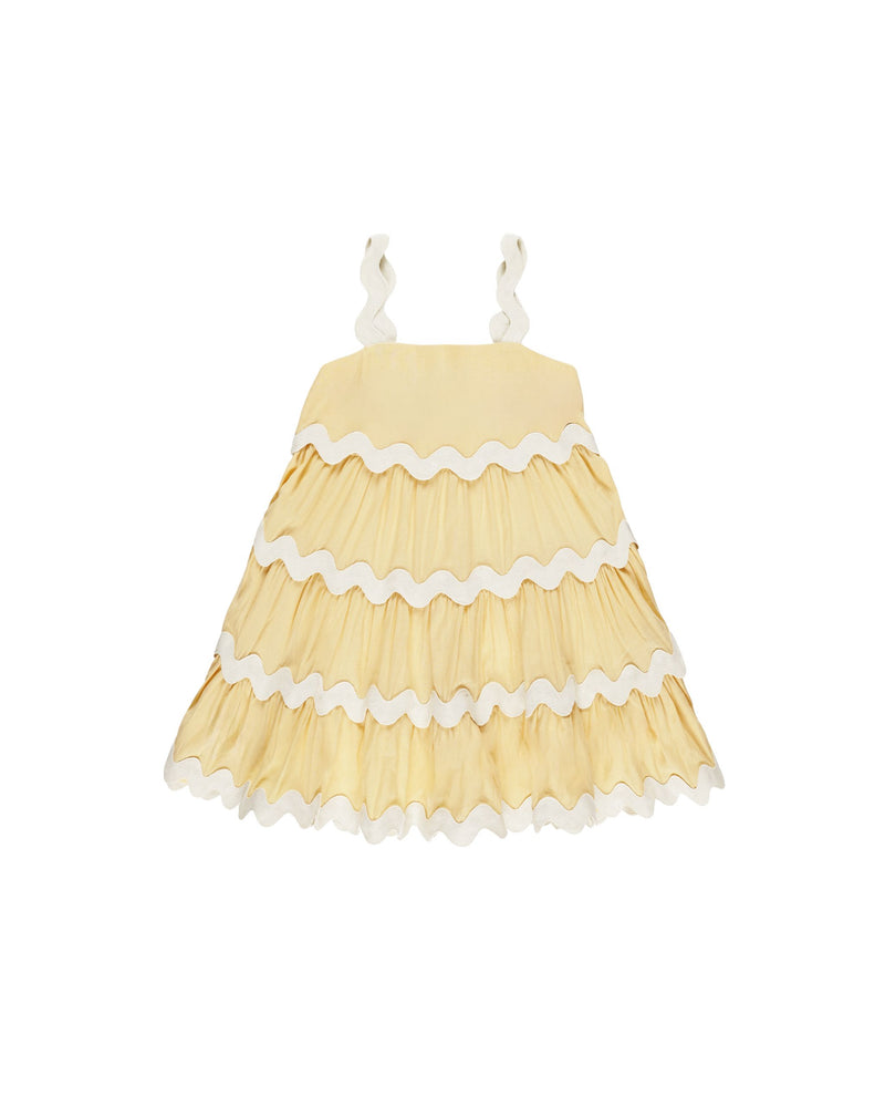 Yellow Ric Rac Dress