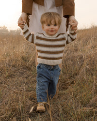 Saddle Stripe Aspen Sweater