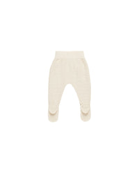 Natural Footed Knit Pant