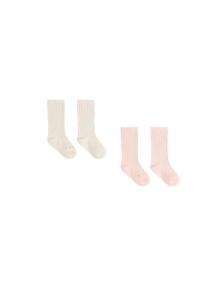 Bubblegum + Ivory Sock Set