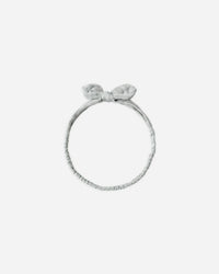 Green Gingham Baby Bow