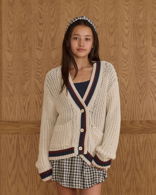 Tween Collegiate Cardigan
