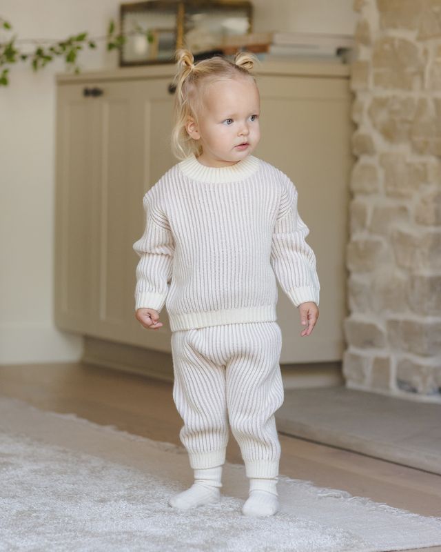 Lilac Relaxed Knit Sweater