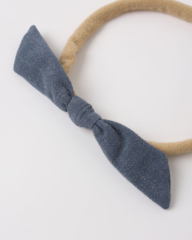 Navy Little Knot Headband