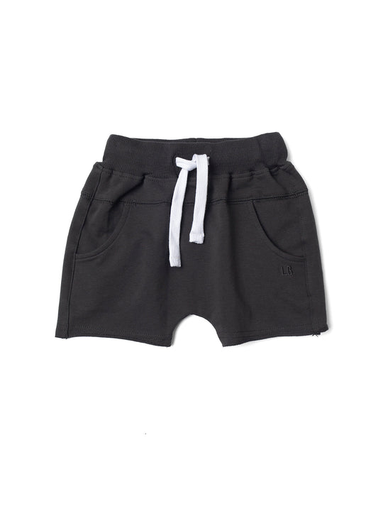 Charcoal Harem Shorts