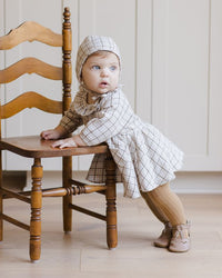 Blue Plaid Simone Dress