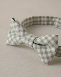 Eucalyptus Check Bow Tie