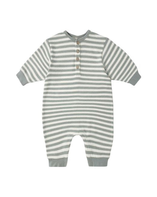 Blue Stripe Relaxed Jumpsuit