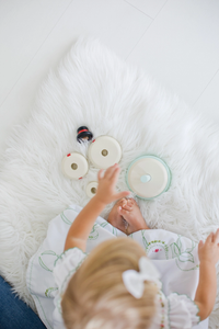Wooden Snowman Stacking Toy