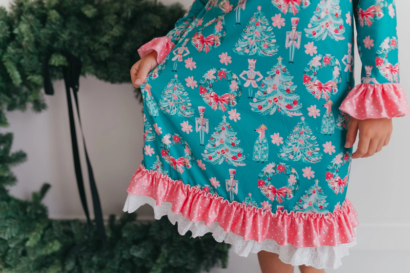 Nutcracker Ruffle Nightgown