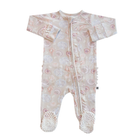 Sandy Beach Bamboo Ruffle Sleeper