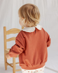 Mon Amour Collared Sweatshirt