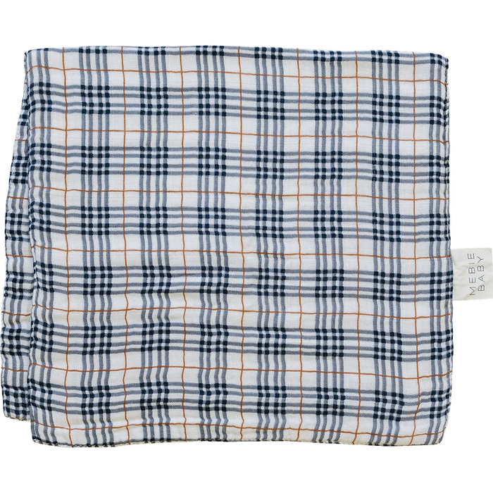 Vintage Plaid Burp Cloth