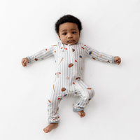 Home Run Bamboo Zippered Romper