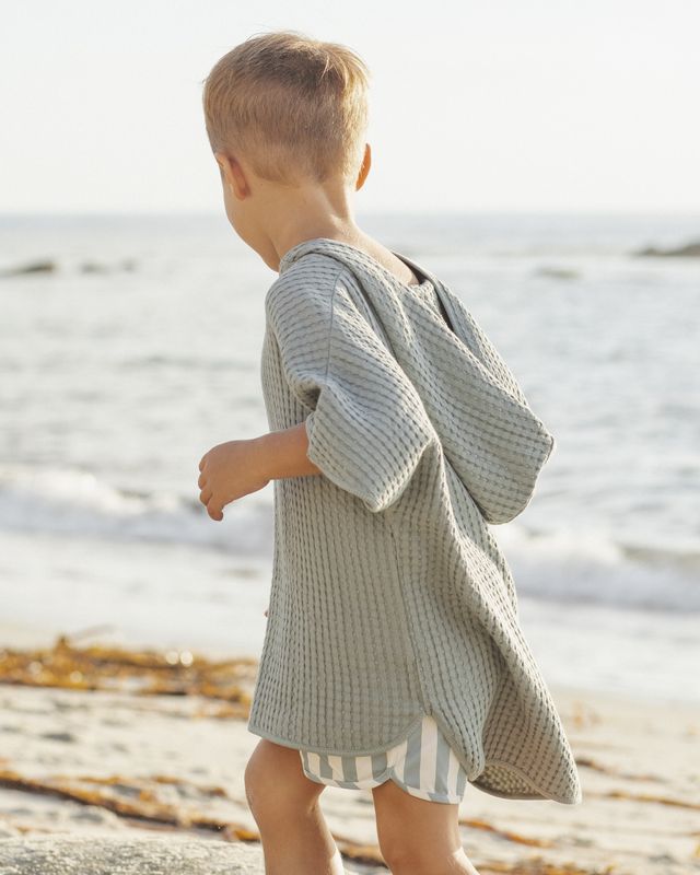 Sea Green Beach Poncho