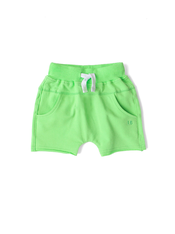 Electric Green Harem Shorts