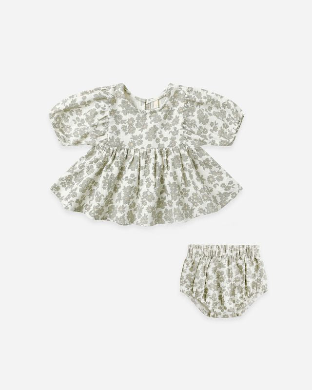 Green Floral Francy Set