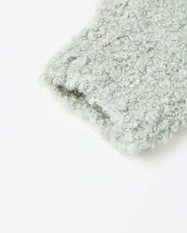 Pistachio Boucle Aspen Sweater