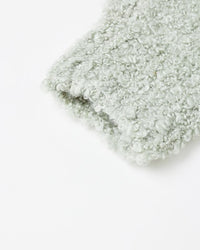 Pistachio Boucle Aspen Sweater
