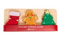Wooden Holiday Puzzle
