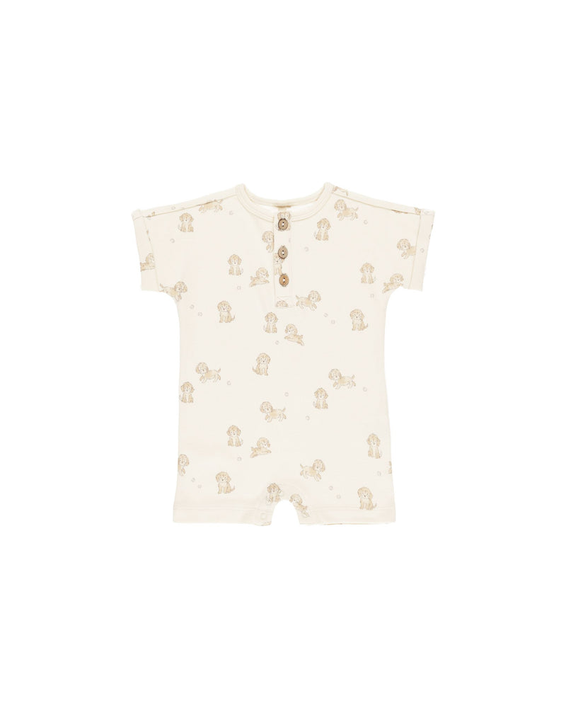 Puppies Short Sleeve One-Piece