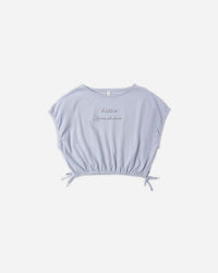Hello Sunshine Cropped Cinched Tee