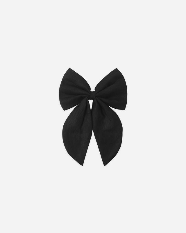 Black Oversized Bow
