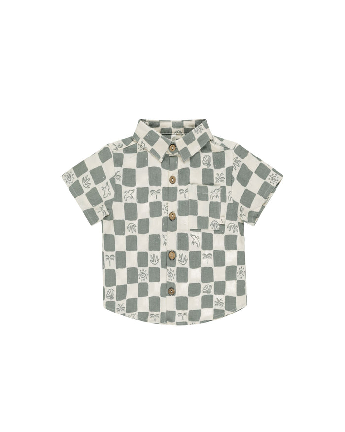 Coastal Check Collared Shirt