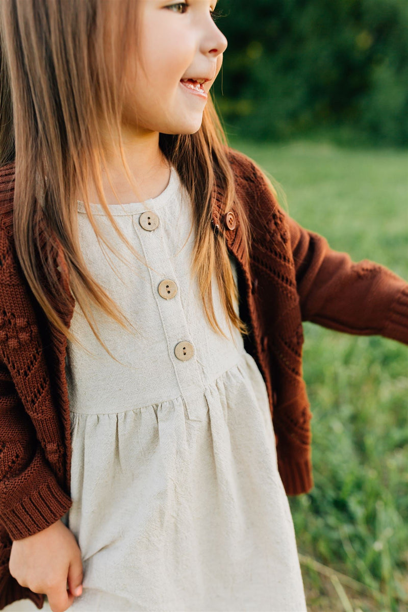 Dark Rust Cardigan