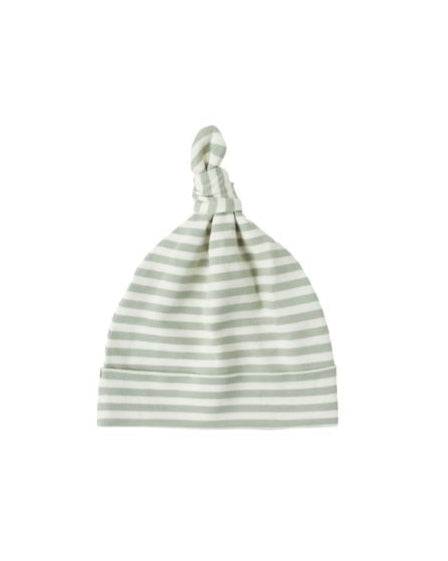 Fern Stripe Knotted Baby Hat