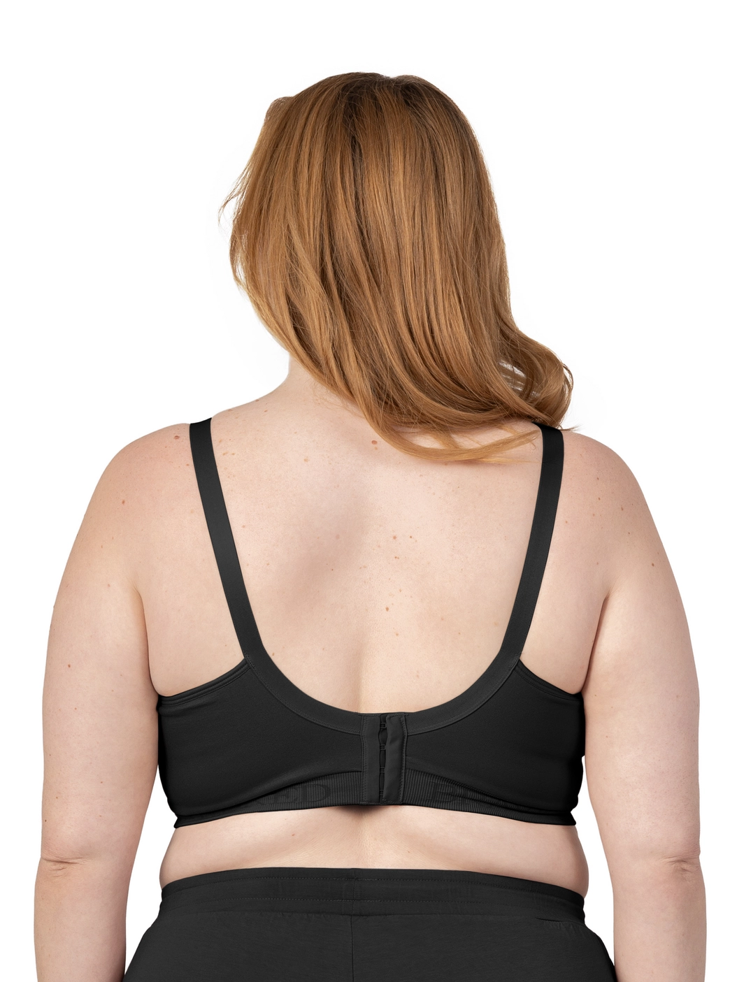 Black Contour Hands-Free Pumping + Nursing Bra