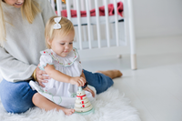 Wooden Snowman Stacking Toy
