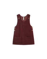 Burgundy Odette Overall Dress