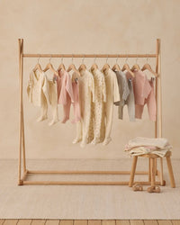 Flower Field Footed Zip Sleeper