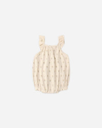 Buttercup Ribbed Ruffle Romper