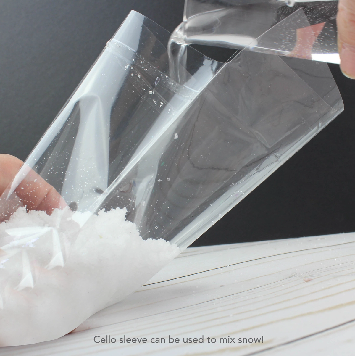 Magic Elf Instant Snow Greeting Card