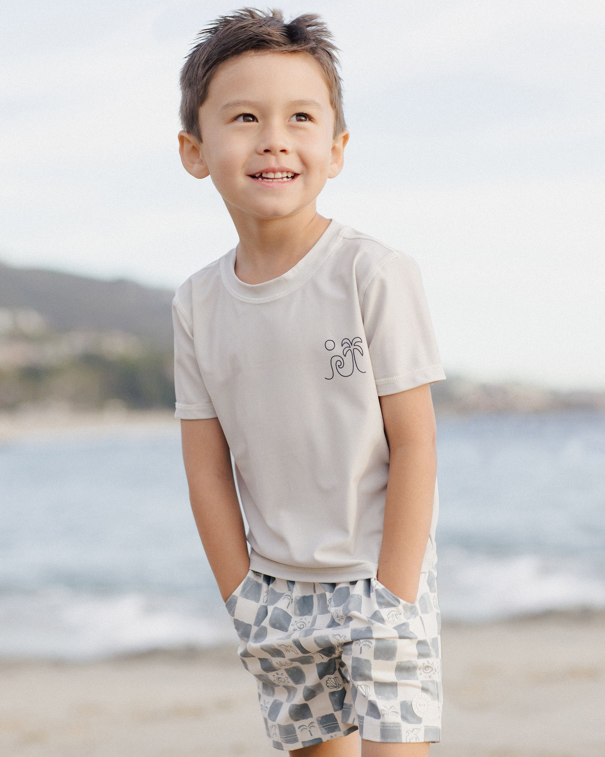 Coastal Check Boardshort