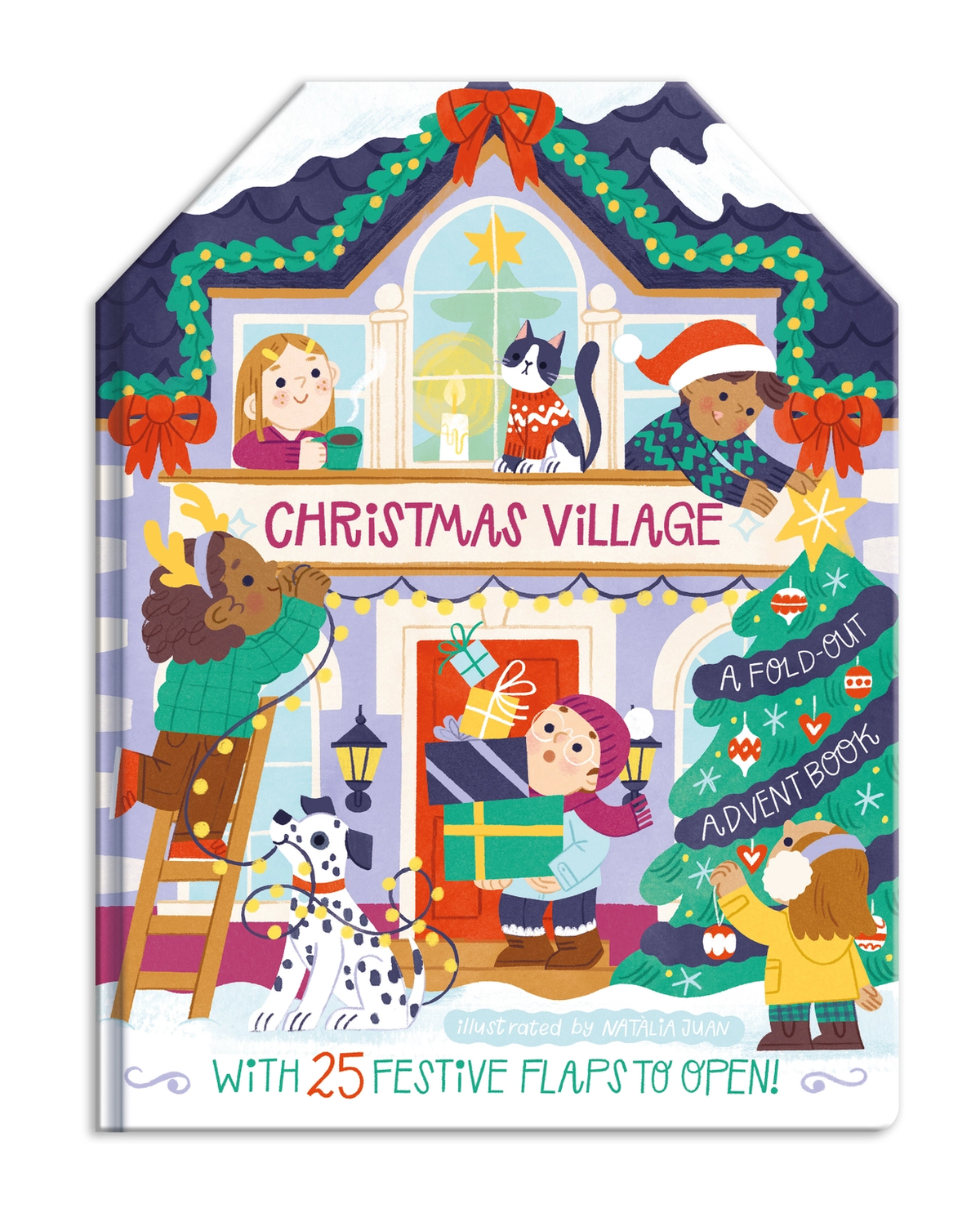 Christmas Village Advent Book