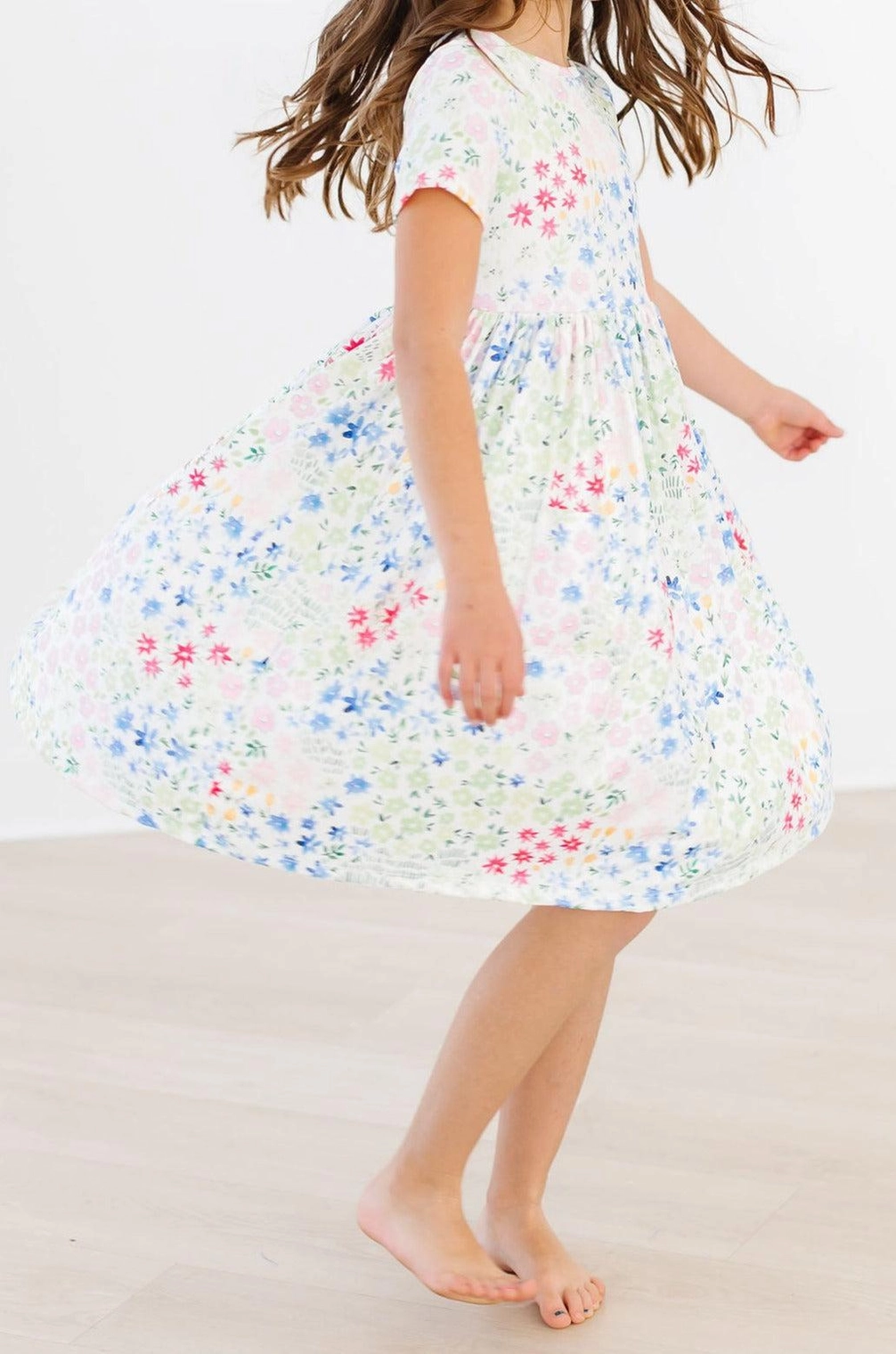 Sunshine Meadows Pocket Twirl Dress