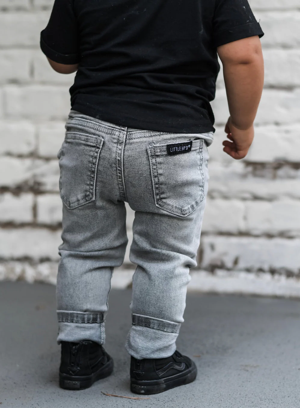 Grey Wash Denim