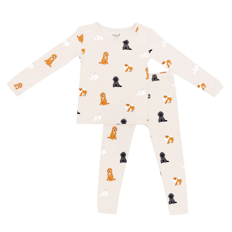 Fluffy Dog Pajama Set