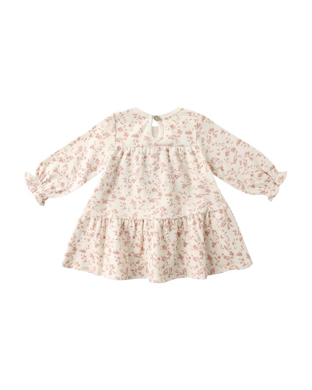 French Garden Tiered Jersey Dress
