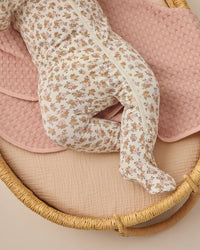 Wildflower Bamboo Zip Footie