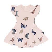 Butterfly Twirl Bodysuit Dress