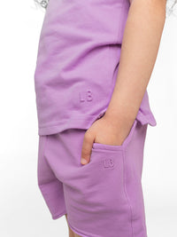 Electric Lilac Harem Shorts