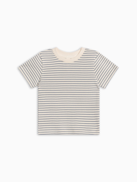 Bay Stripe Short Sleeve Crew