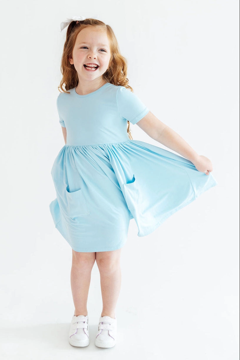 Bluebird Pocket Twirl Dress