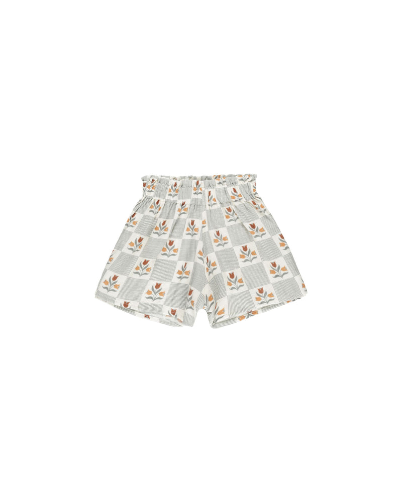 Garden Grid Remi Shorts