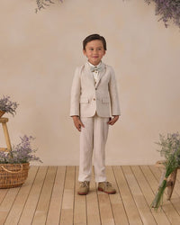 Eucalyptus Check Bow Tie